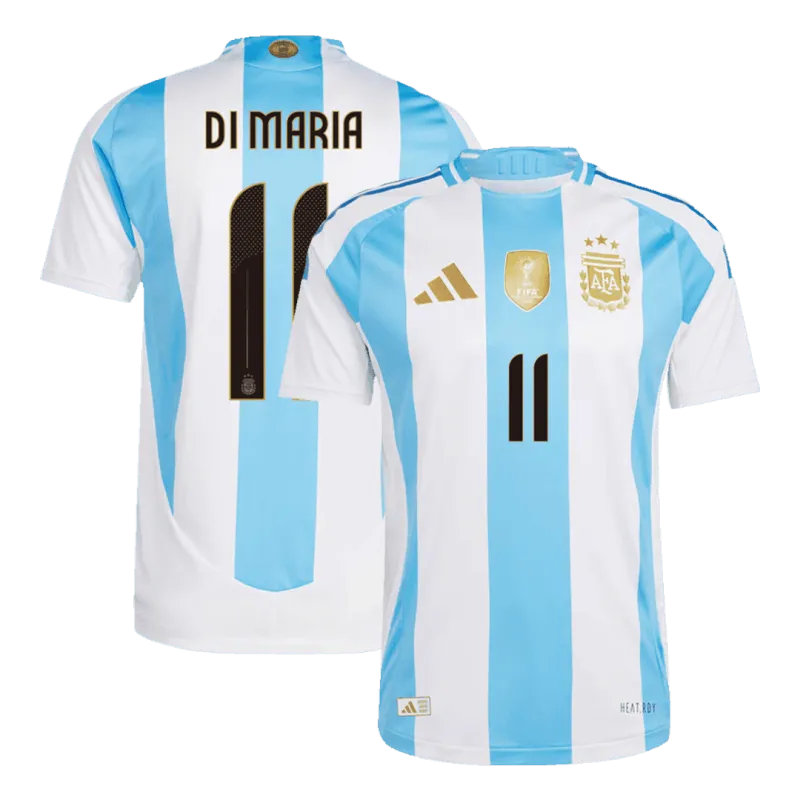 DI MARIA #11 Argentina Home Authentic Soccer Jersey 2024
