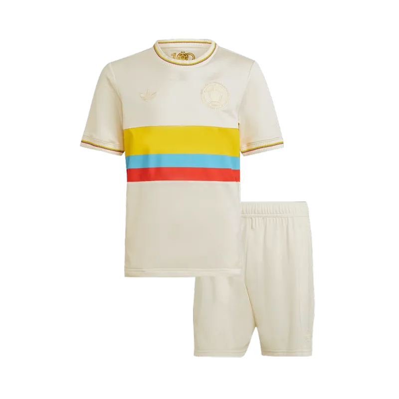 Colombia Kids Soccer Jerseys Kit 2024 – 100th Anniversary