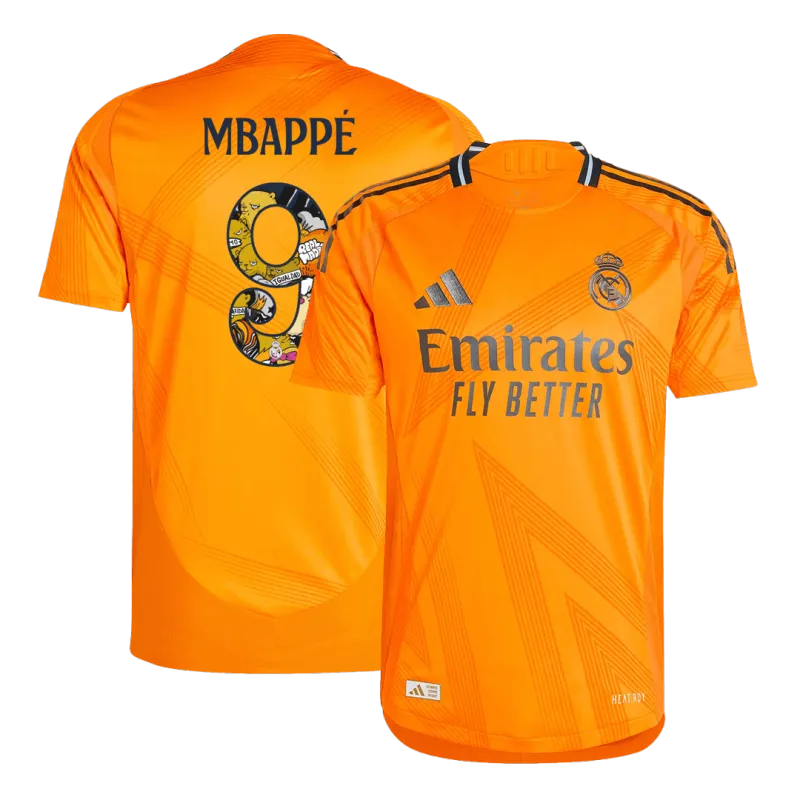 MBAPPÉ #9 Real Madrid Away Authentic Soccer Jersey 2024/25