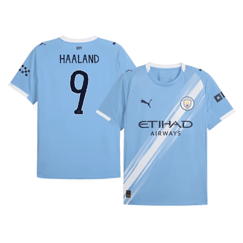 HAALAND #9 Manchester City Home Soccer Jersey 2025/26 – Club World Cup
