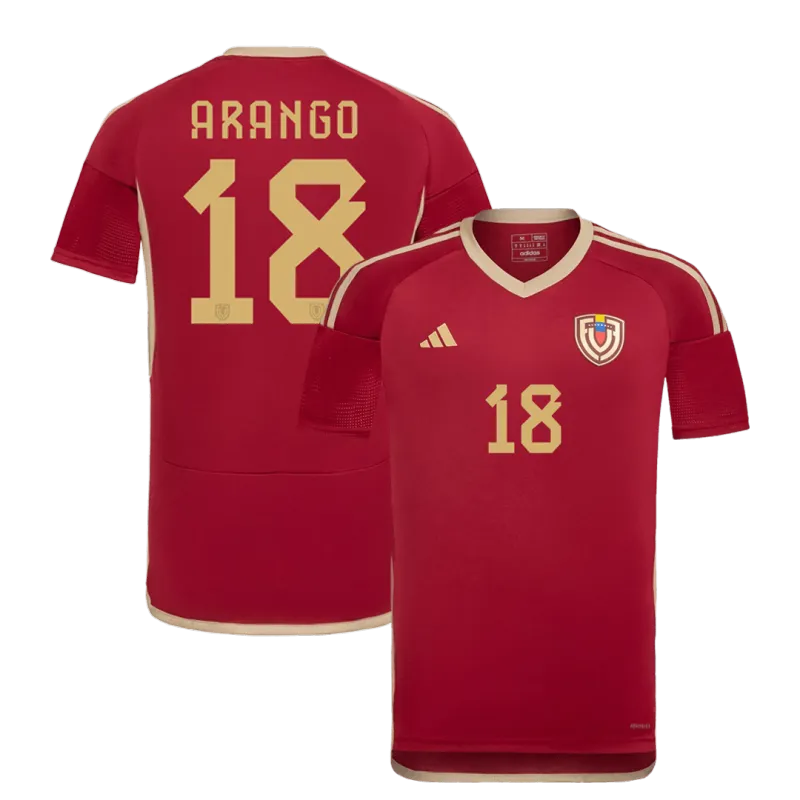 ARANGO #18 Venezuela Home Soccer Jersey Copa America 2024