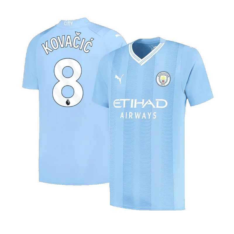 KOVAČIĆ #8 Manchester City Home Jersey 2023/24