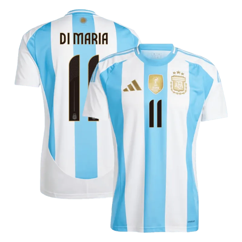 DI MARIA #11 Argentina Home Soccer Jersey 2024