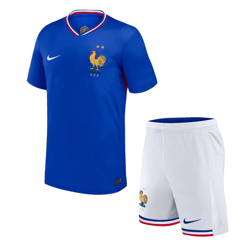 France Home Jerseys Kit EURO 2024