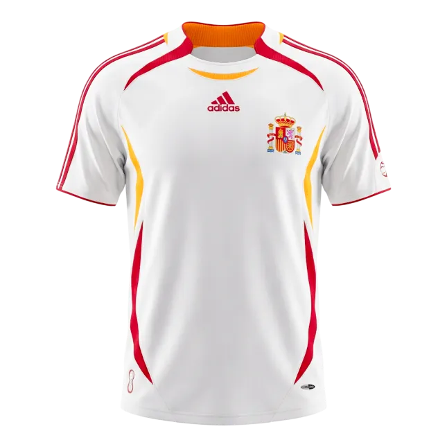 Retro Soccer Jersey Spain Away 2006