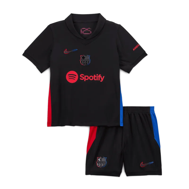 Barcelona Away Kids Soccer Jerseys Kit 2024/25