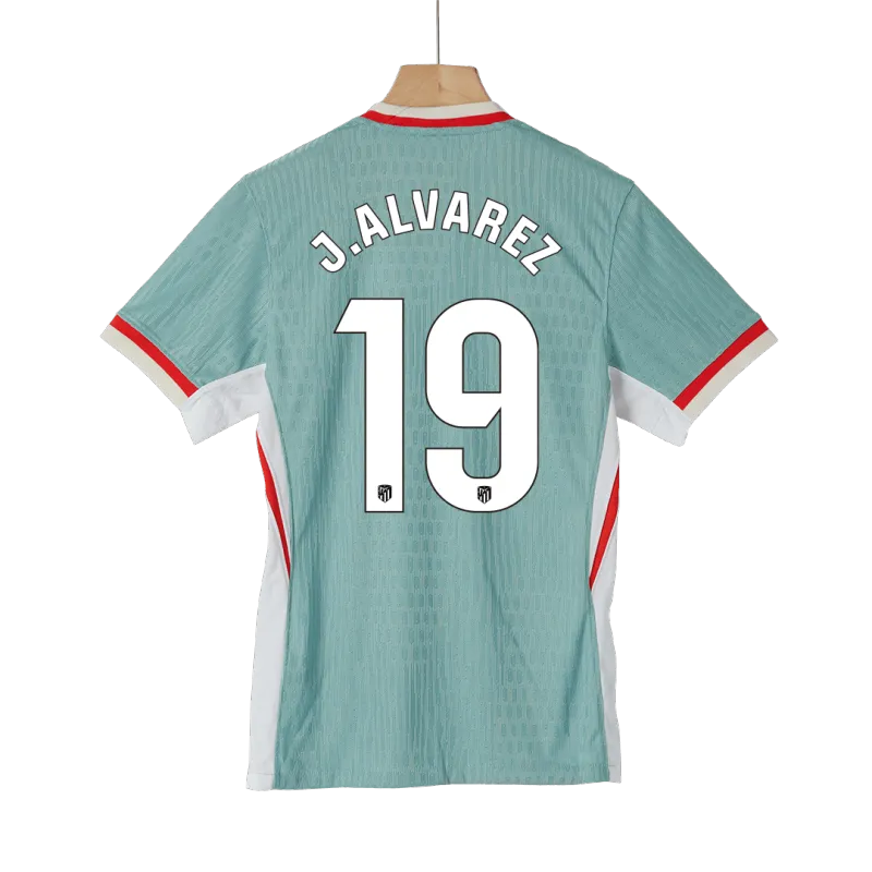 J.ALVAREZ #19 Atletico Madrid Away Authentic Soccer Jersey 2024/25