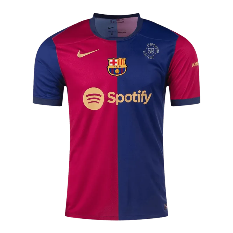 Barcelona Home Soccer Jersey 2024/25 – 125th Anniversary