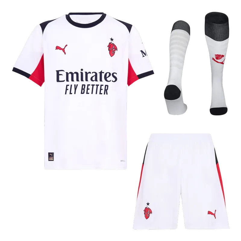 AC Milan Away Jerseys Full Kit 2025/26