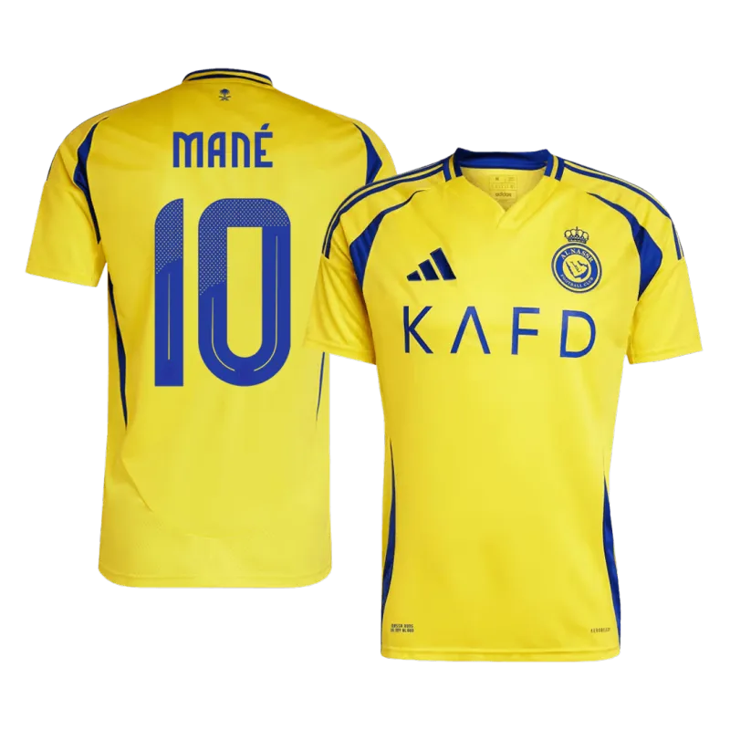 MANÉ #10 Al Nassr Home Soccer Jersey 2024/25 – ACL