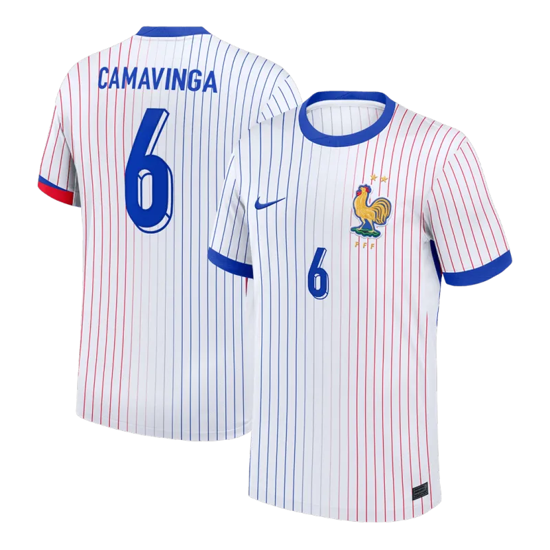 CAMAVINGA #6 France Away Soccer Jersey 2024