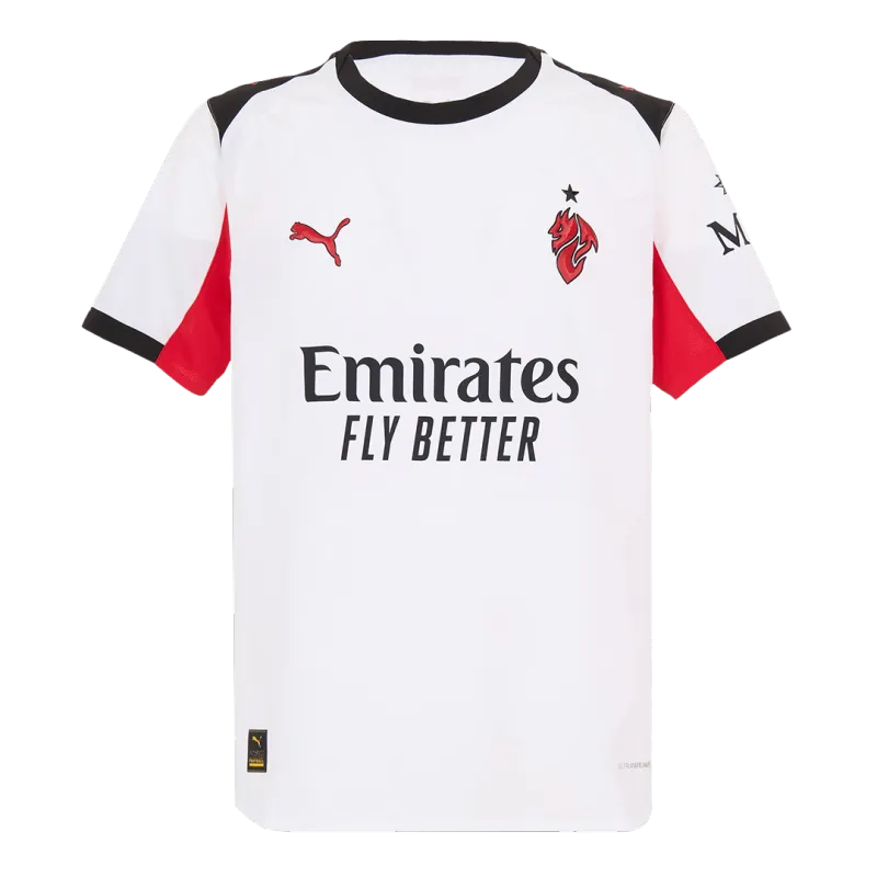 AC Milan Away Authentic Soccer Jersey 2025/26