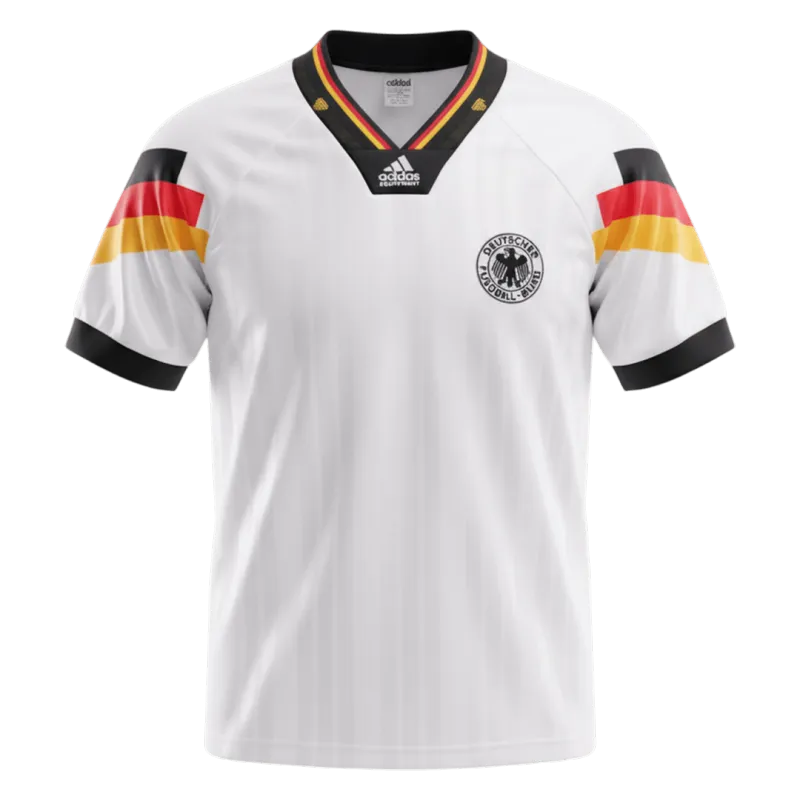 Retro Soccer Jersey Germany Home 1992
