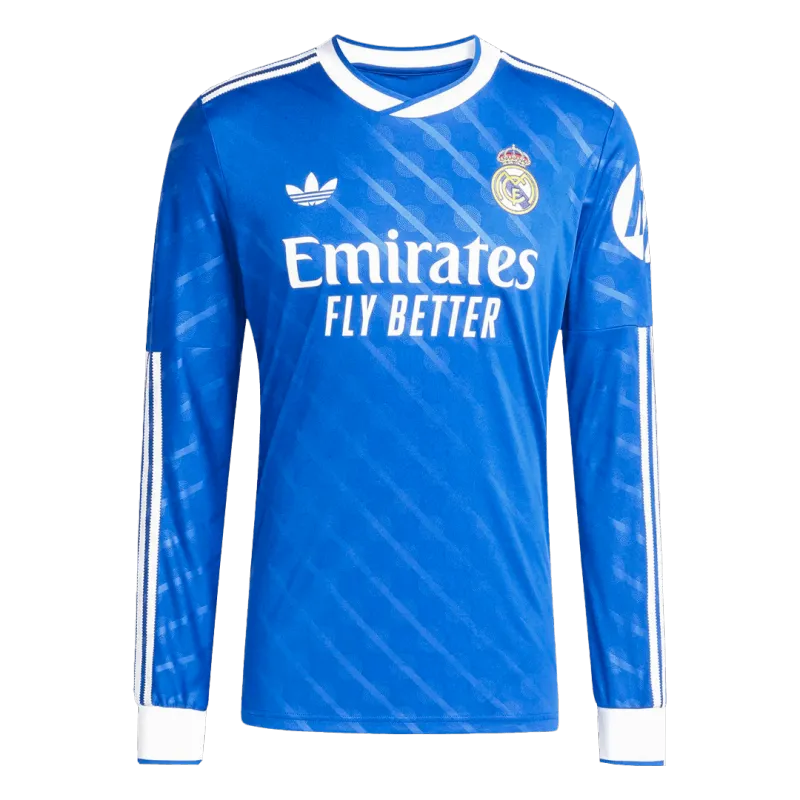 Real Madrid Third Away Long Sleeve Soccer Jersey 2025/26