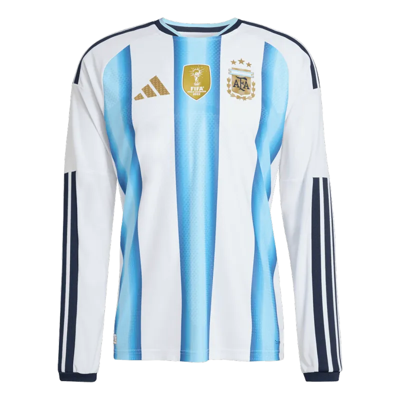 Argentina Home Long Sleeve Player Version Jersey World Cup 2026
