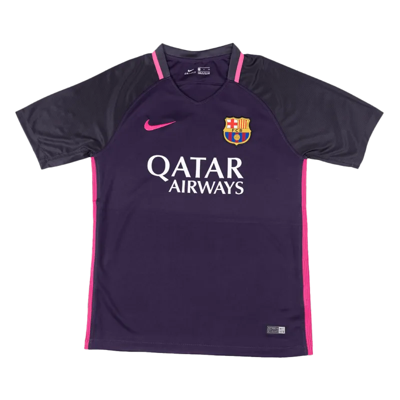 Retro Soccer Jersey Barcelona Away 2016/17