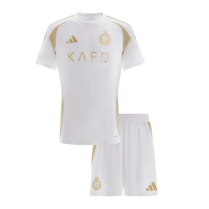 Al Nassr Third Away Kids Soccer Jerseys Kit 2024/25