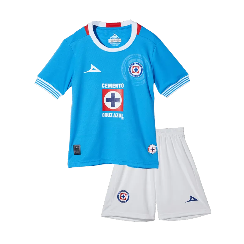 Cruz Azul Home Kids Soccer Jerseys Kit 2024/25