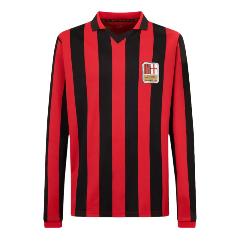 AC Milan Long Sleeve Soccer Jersey 2024/25 – 125th Anniversary