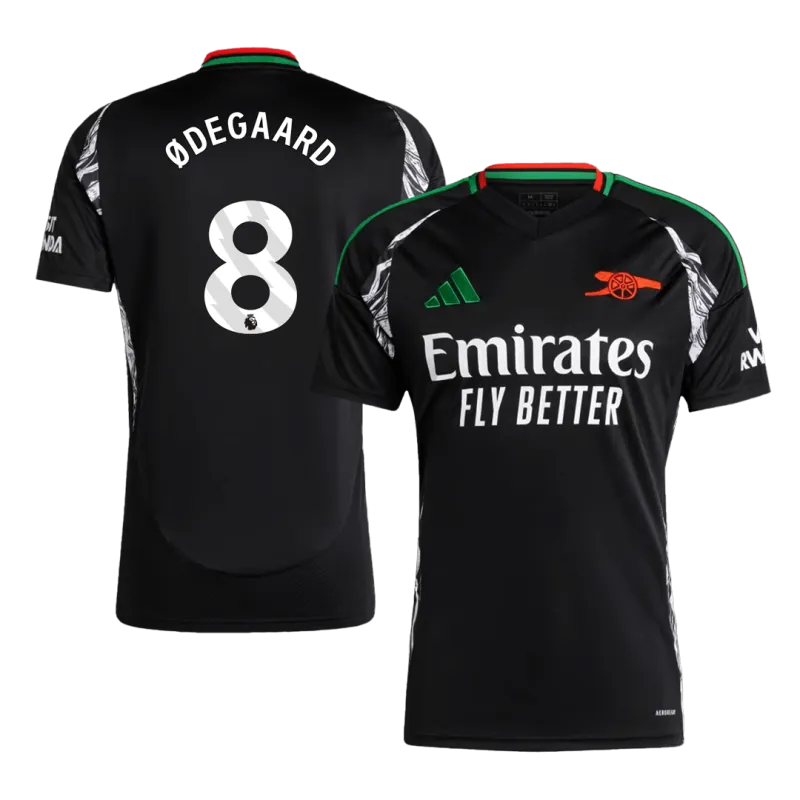 ØDEGAARD #8 Arsenal Away Soccer Jersey 2024/25