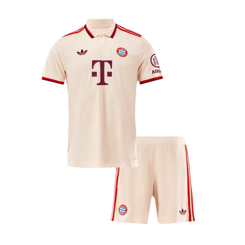 Bayern Munich Third Away Kids Soccer Jerseys Kit 2024/25 – UCL