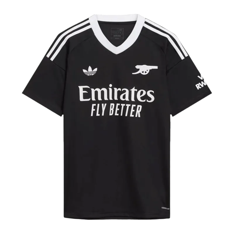 Arsenal Third Away Goalkeeper Soccer Jersey 2024/25 Black