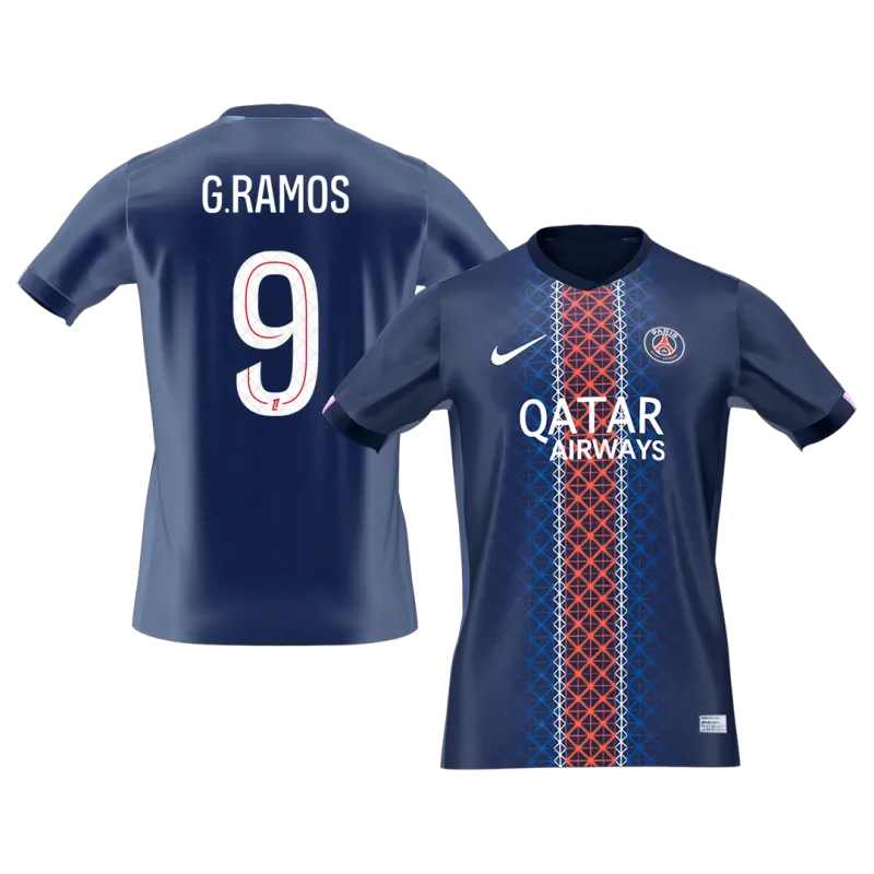G.RAMOS #9 PSG Home Soccer Jersey 2025/26