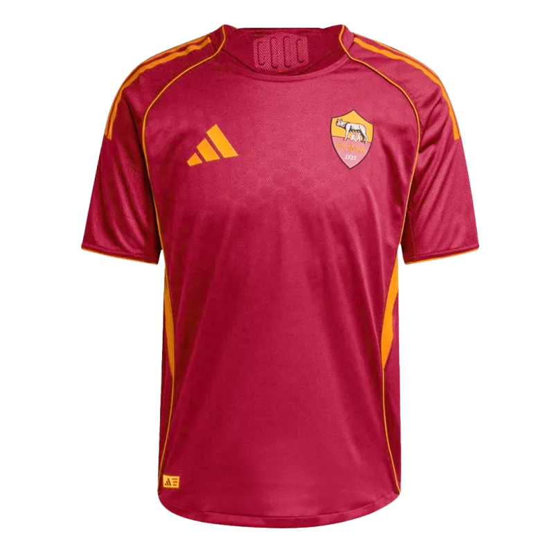 Roma Home Authentic Soccer Jersey 2025/26
