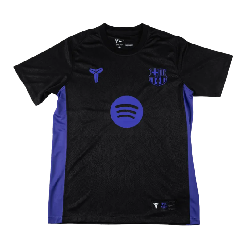 Barcelona Pre-Match Soccer Jersey 2025/26 Black