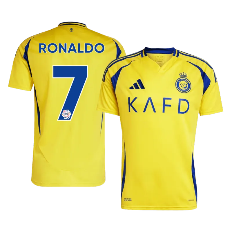 RONALDO #7 Al Nassr Home Soccer Jersey 2024/25