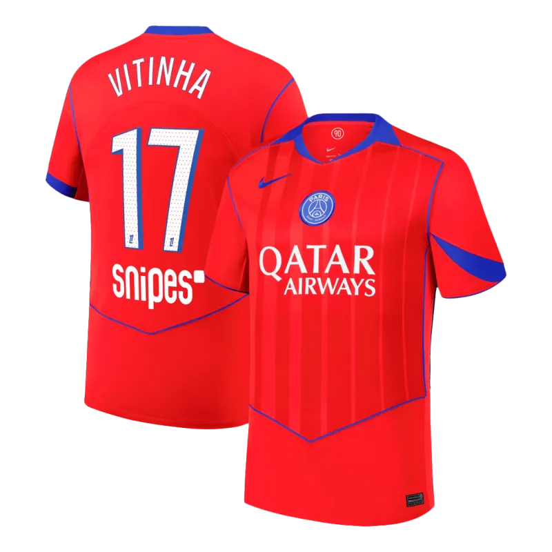 VITINHA #17 PSG Third Away Soccer Jersey 2025/26