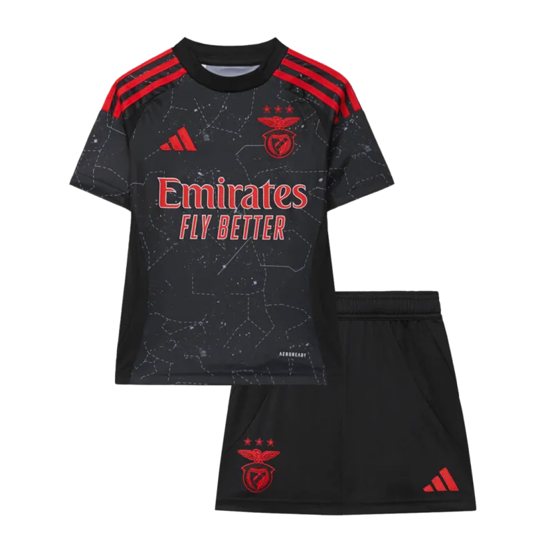 Kid’s Benfica Away Soccer Jersey Kit(Jersey+Shorts) 2024/25