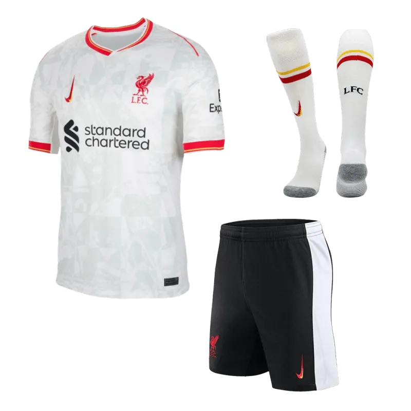 Liverpool Third Away Jerseys Full Kit 2024/25