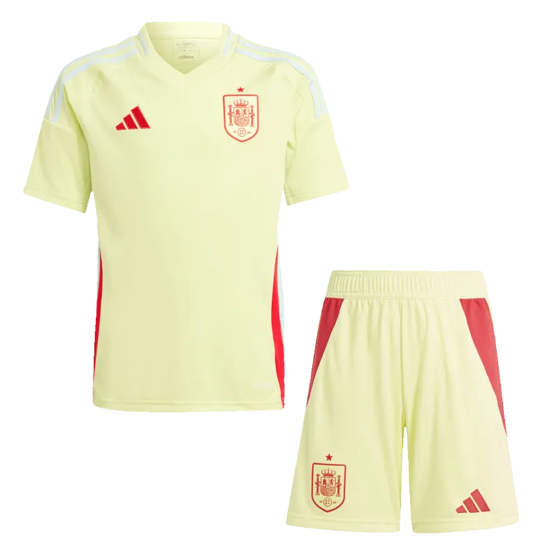 Spain Away Kids Soccer Jerseys Kit EURO 2024