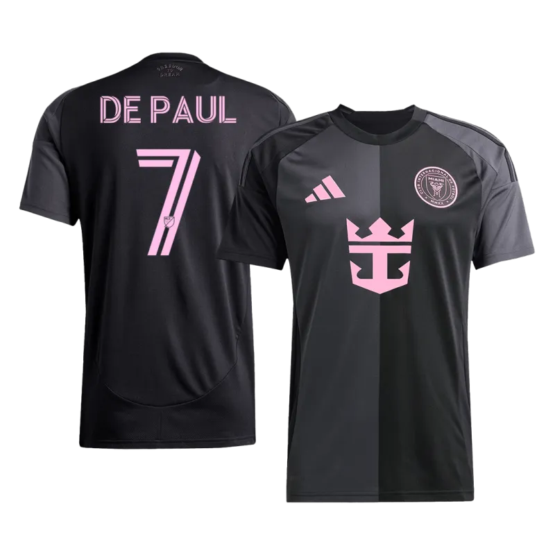 DE PAUL #7 Inter Miami CF Away Soccer Jersey 2025