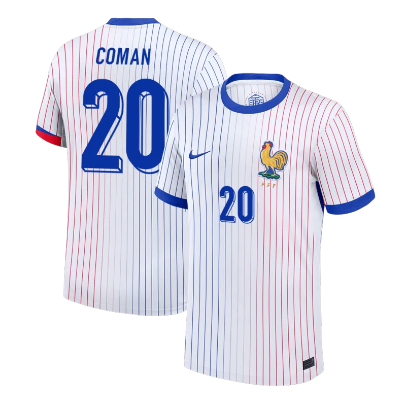 COMAN #20 France Away Soccer Jersey 2024
