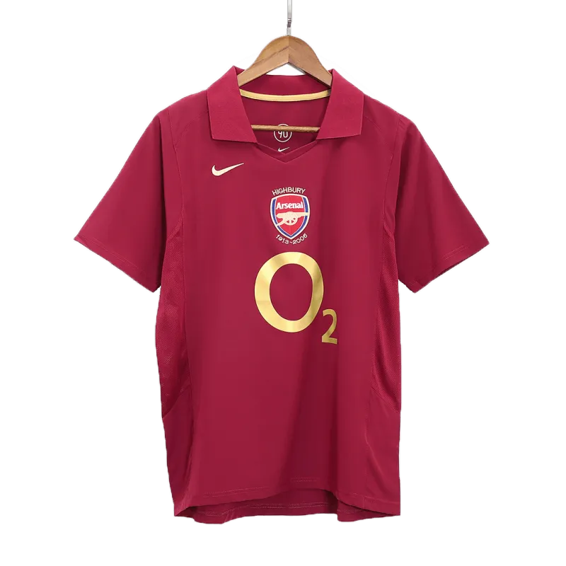 Vintage Soccer Jersey Arsenal Home 2005/06