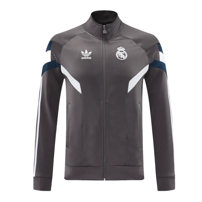 Real Madrid Track Jacket 2024/25 – Gray
