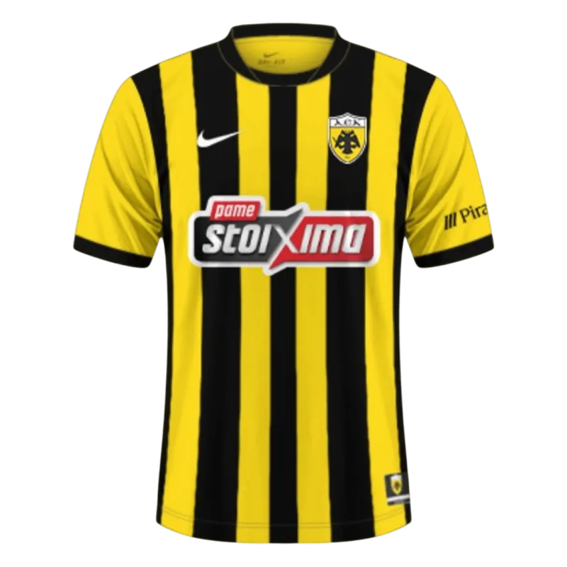 AEK Athens Home Soccer Jersey 2025/26
