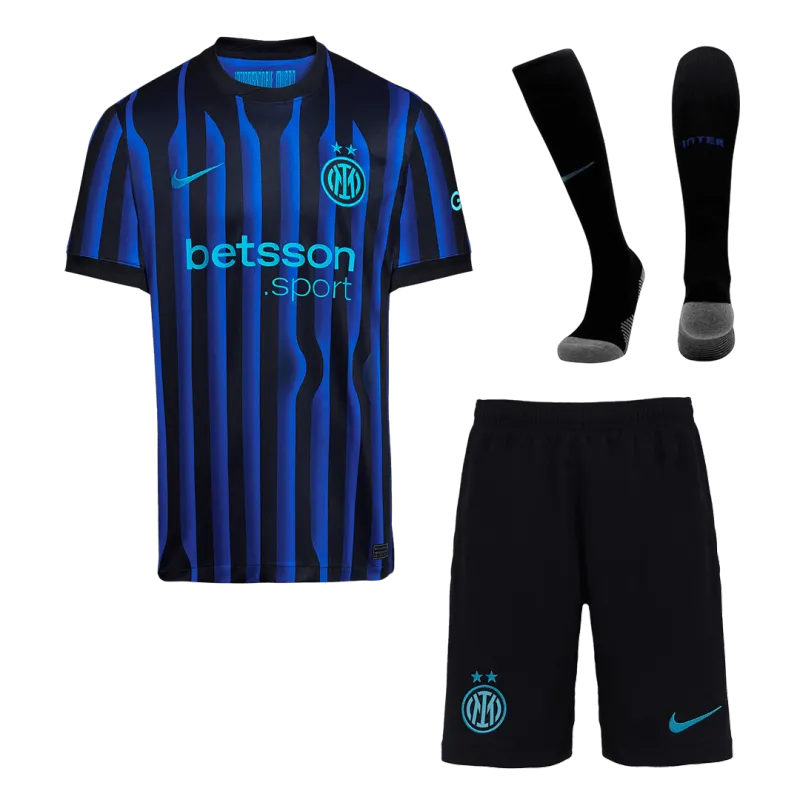 Inter Milan Home Jerseys Full Kit 2025/26