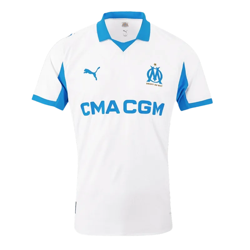 Marseille Home Authentic Soccer Jersey 2025/26