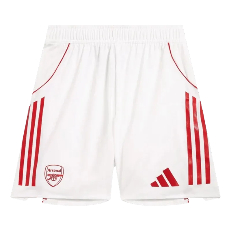 Arsenal Home Authentic Soccer Shorts 2025/26