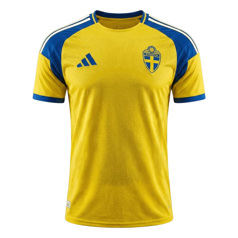 Sweden Home Player Version Jersey World Cup 2026