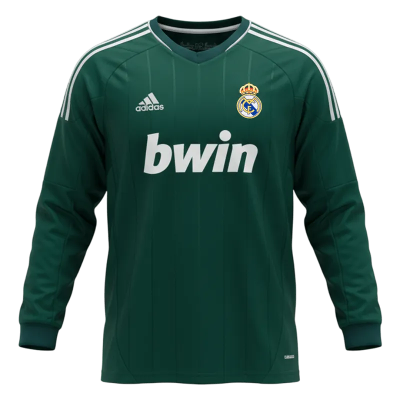Retro Soccer Jersey Real Madrid Third Away Long Sleeve 2012/13