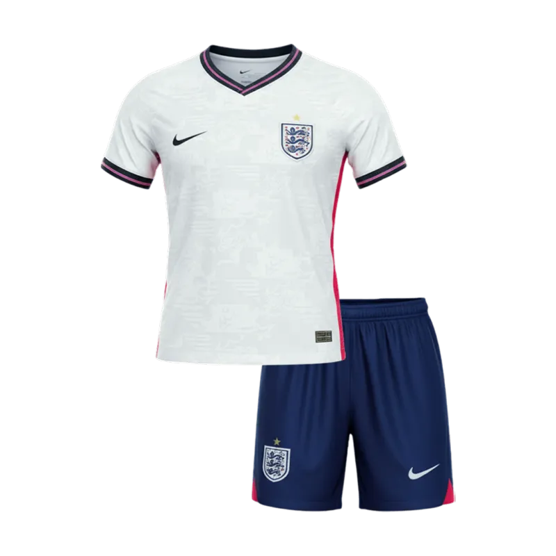 England Home World Cup Kids Soccer Jerseys Kit 2026