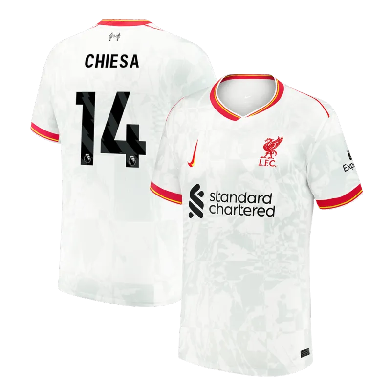 CHIESA #14 Liverpool Third Away Soccer Jersey 2024/25