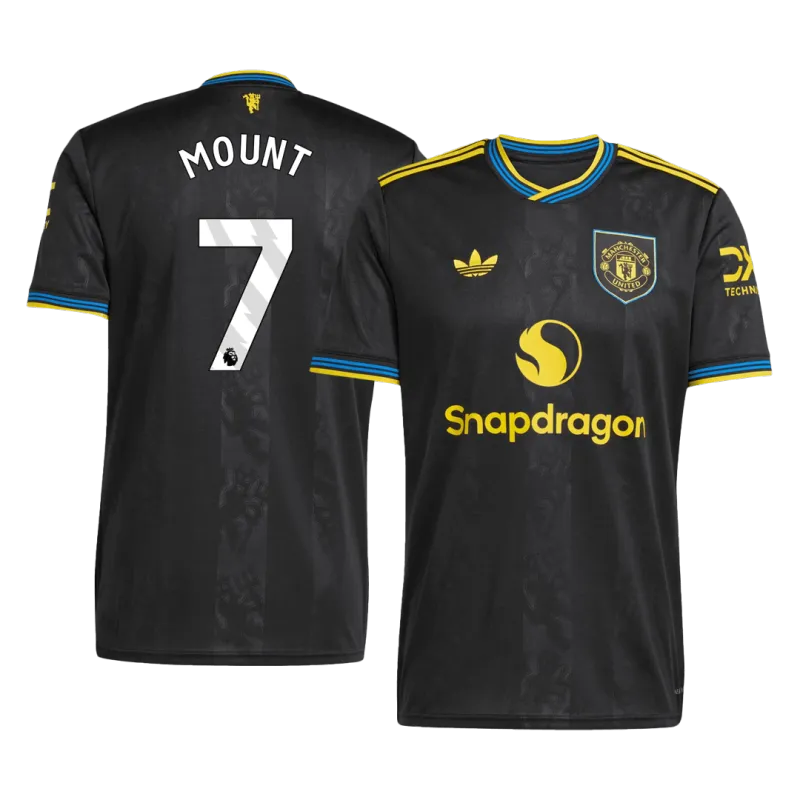 MOUNT #7 Manchester United Third Away Soccer Jersey 2025/26