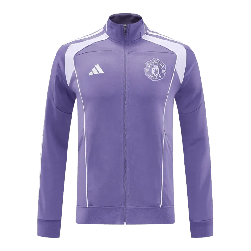 Manchester United Track Jacket 2025/26 – Purple
