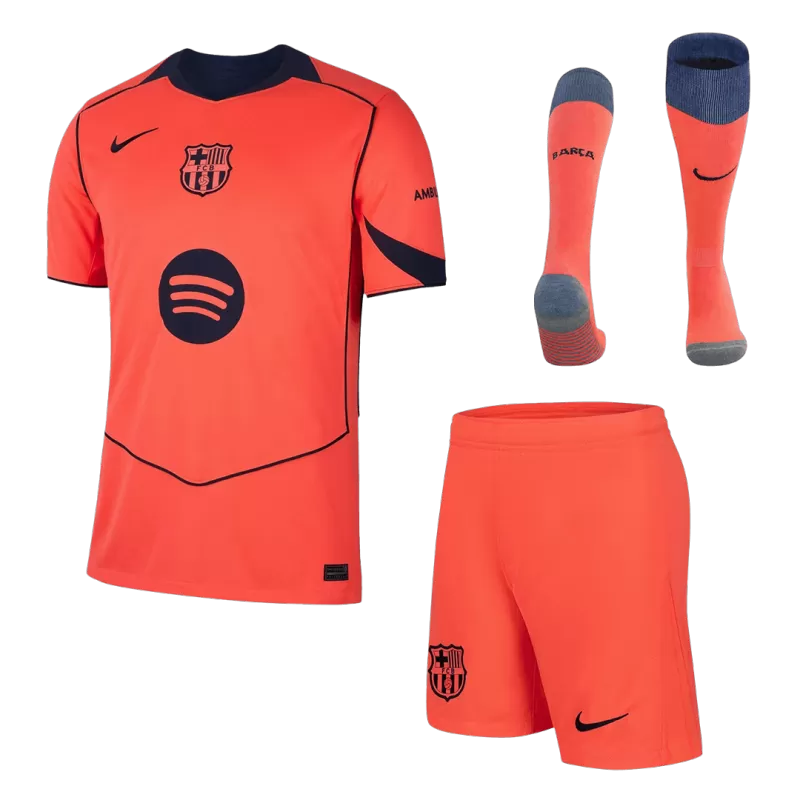 Barcelona Third Away Jerseys Full Kit 2025/26