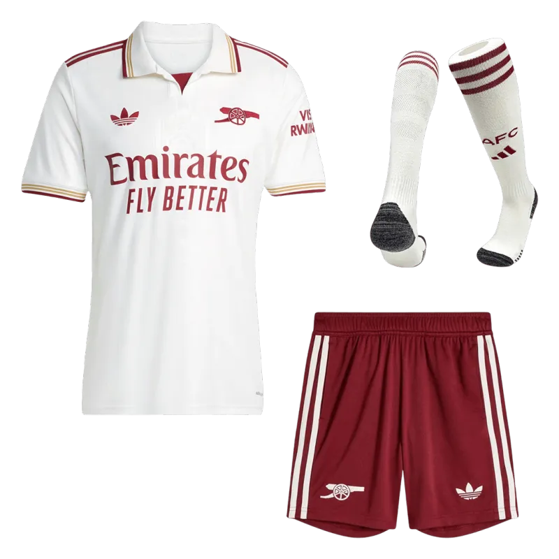 Arsenal Third Away Jerseys Full Kit 2025/26